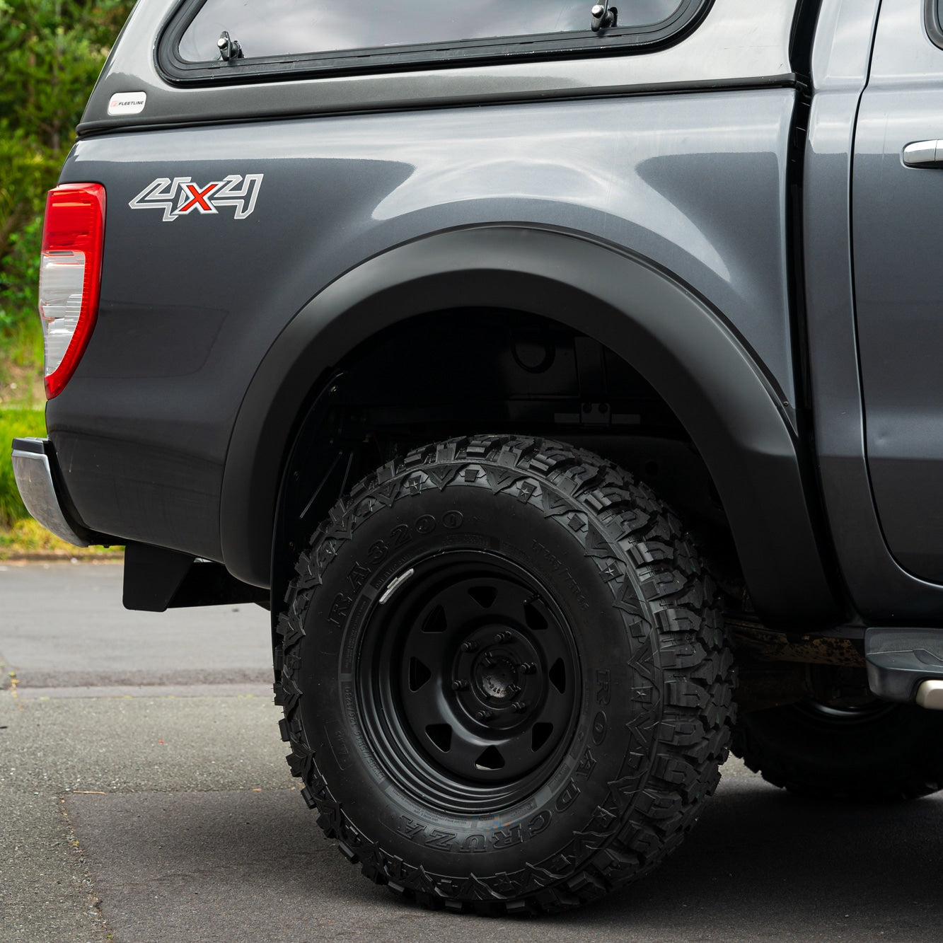 Smooth Style Fender Flares — to suit Ford Ranger 2016-2018