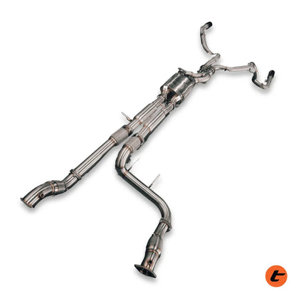 TWIN 3″ Turbo Back Exhaust for Next-Gen 3.0L V6 Ranger Raptor