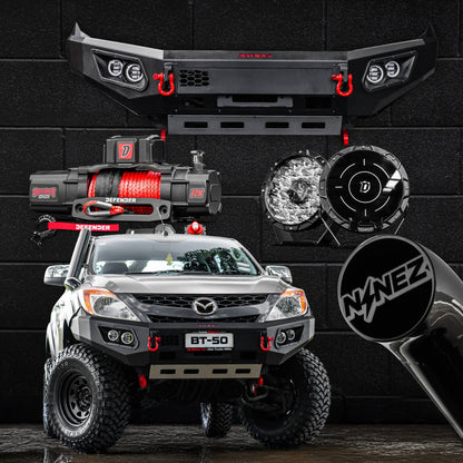 DEFENDER Off-Road Frontal Package (Loopless Bull-Bar) — Mazda BT-50