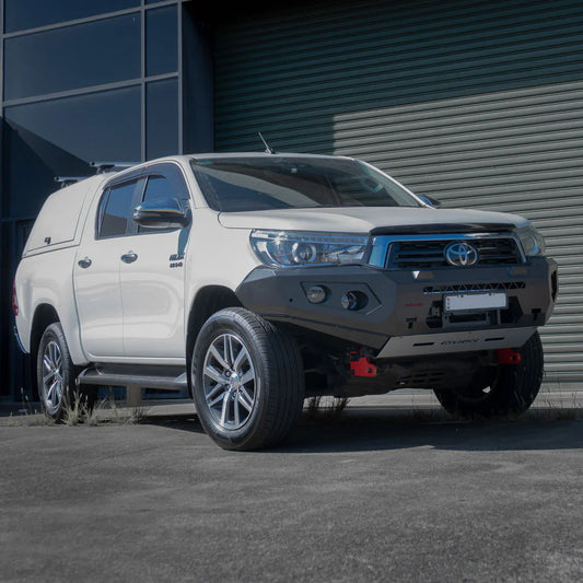 Rockarmor Gt Hoopless Steel Bullbar - Toyota  Hilux N80 Bullbar 2015 -2020