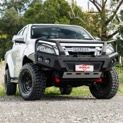 SHIELD Off-Road Triple Loop Bull-Bar — to suit Isuzu D-Max 2013 - 2015