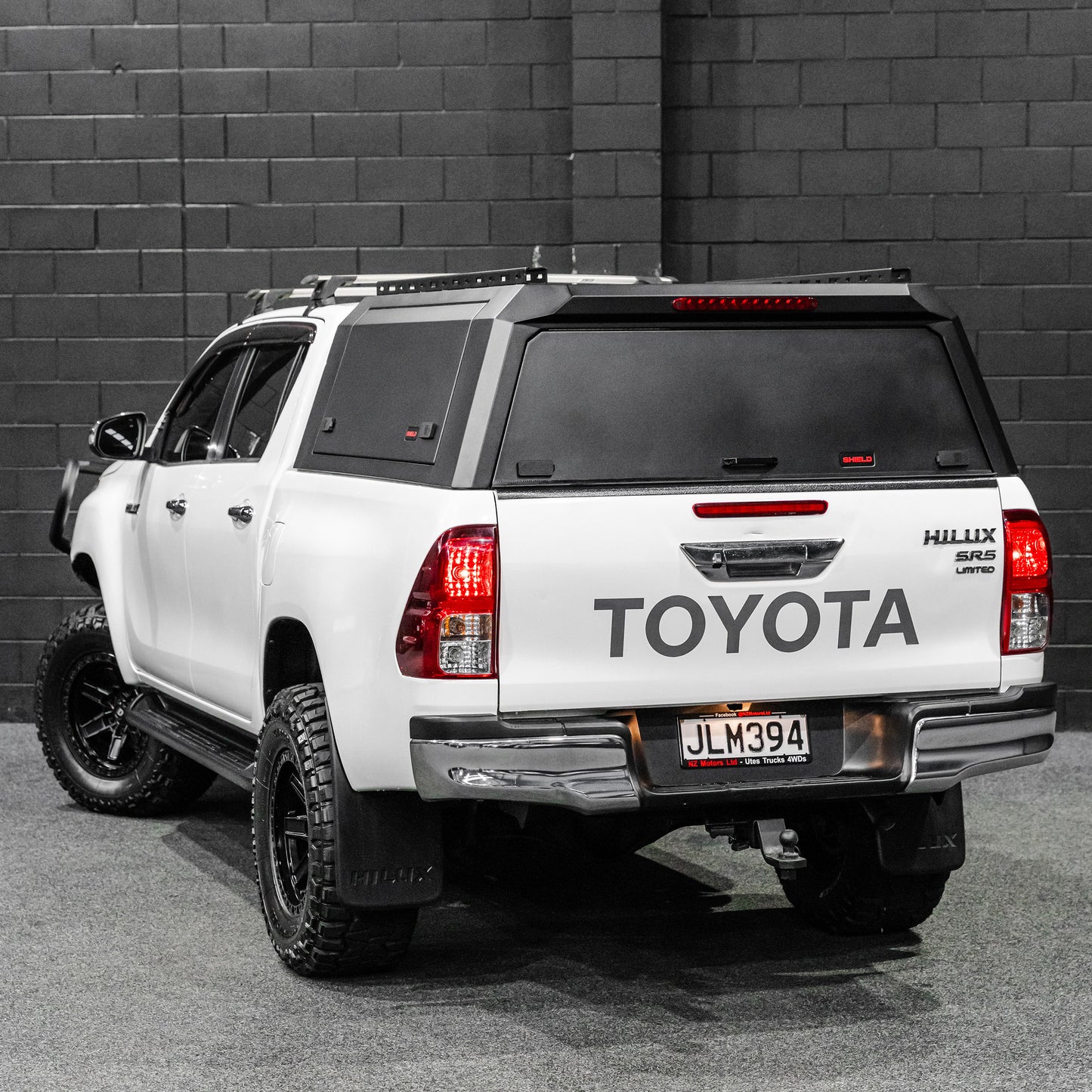 Shield Off-Road Aluminium Windowless Canopy — to suit Toyota Hilux SR5 [2015+]
