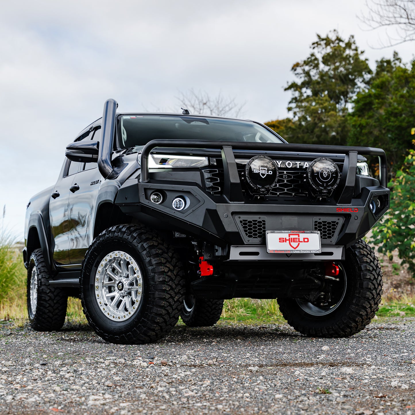 SHIELD Off-Road Triple Loop Bull-Bar — to suit Toyota Hilux N90 2026 - Present