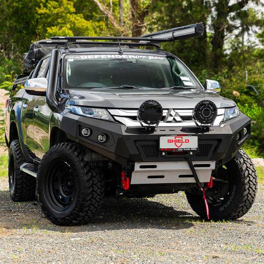 SHIELD Off-Road Loopless Bull-Bar — to suit Mitsubishi Triton 2019 - 2023