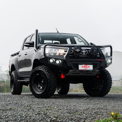 SHIELD OFF-ROAD STAINLESS SNORKEL — to suit Toyota Hilux – N80 2015-Present