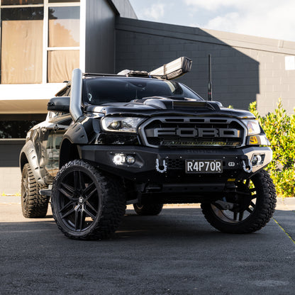 NINEZ FAB 5" STAINLESS SNORKEL + AIRBOX COMBO — Ford Ranger Raptor - 2018 - 2022