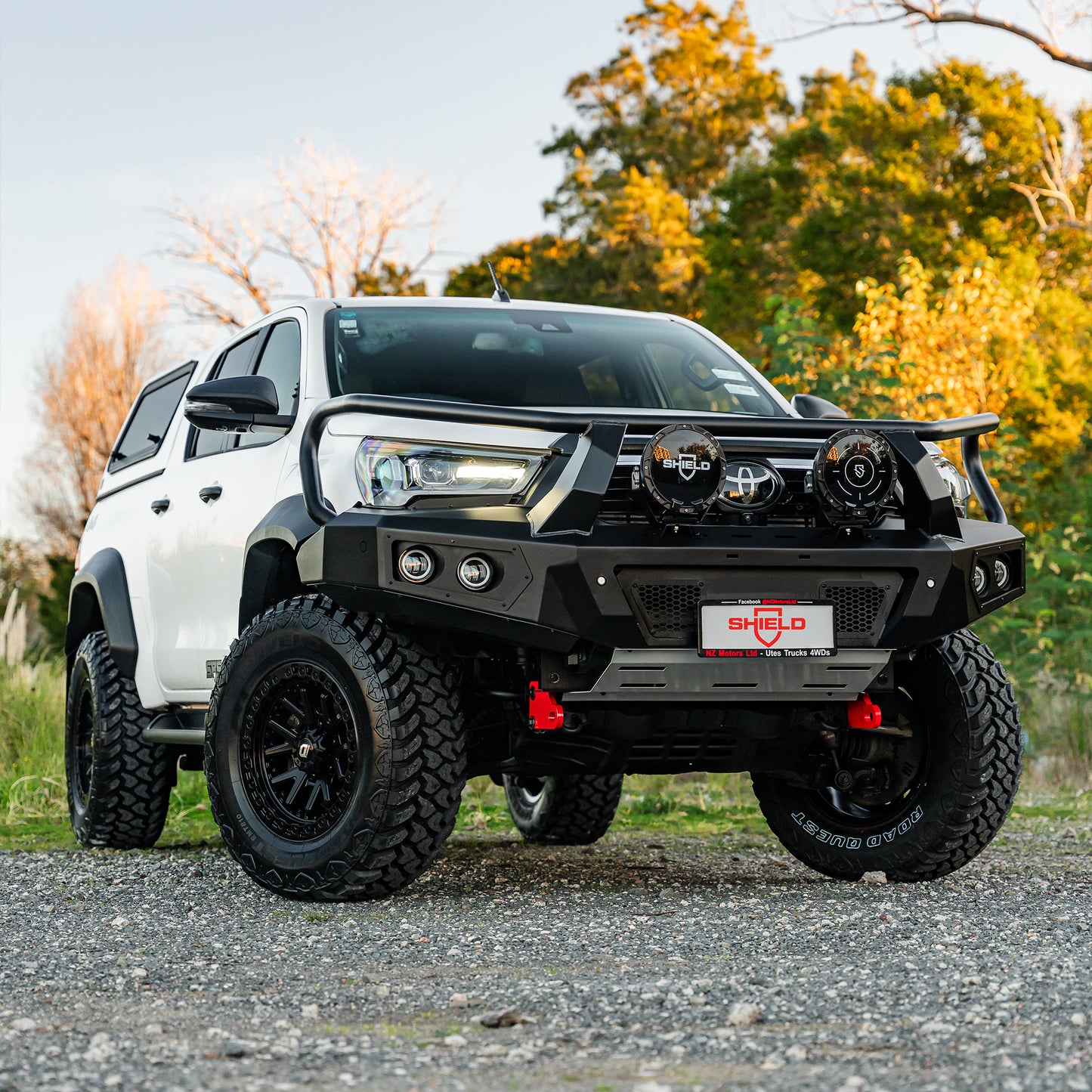 SHIELD Off-Road Triple Loop Bull-Bar — to suit Toyota Hilux 2021 - Present