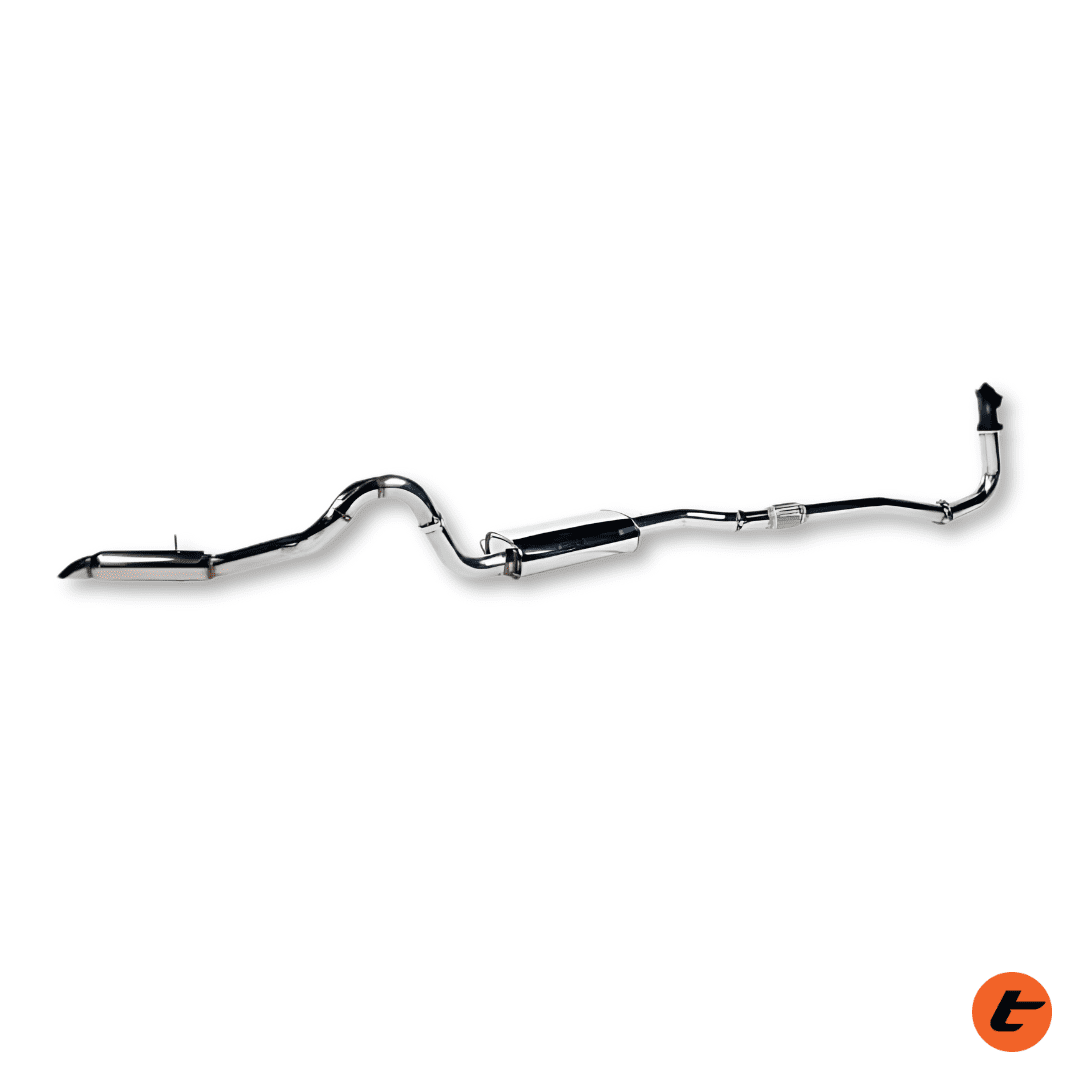 3" Turbo Back Exhaust for GU 4.2L Wagon &amp; Ute Coil Spring