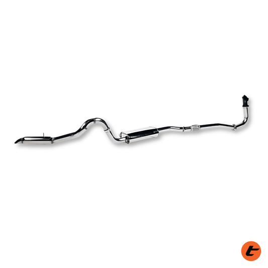 3" Turbo Back Exhaust for GU 4.2L Wagon &amp; Ute Coil Spring