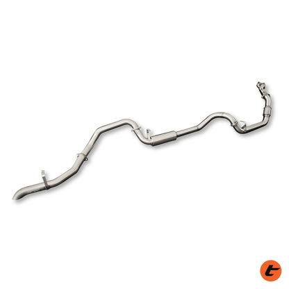 Turbo Back 3" Performance Exhaust for HDJ 80 Series Landcruiser