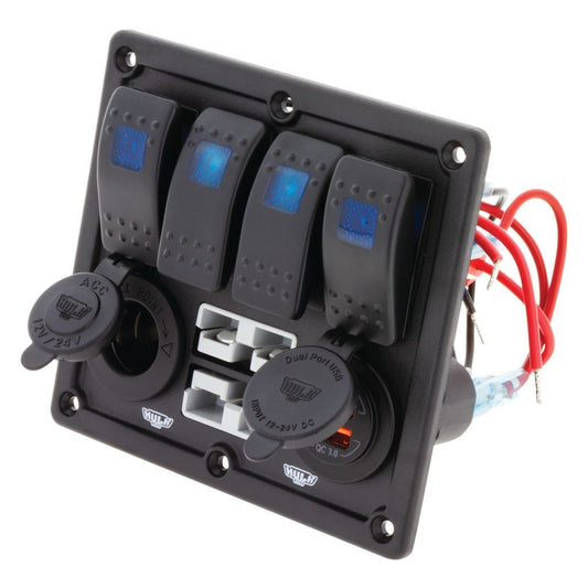 HULK 4X4 SWITCH PANEL 4, 6 OR 8 SWITCH