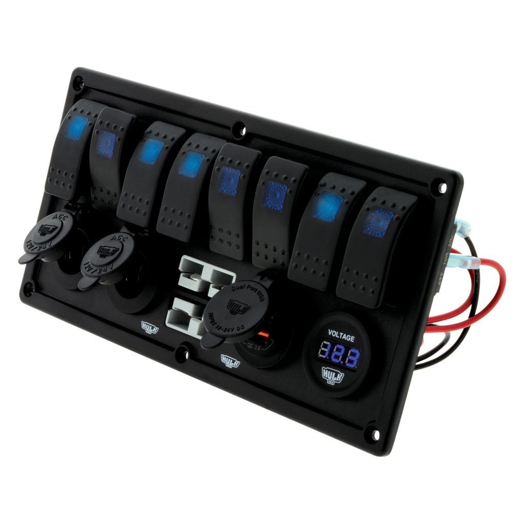 HULK 4X4 SWITCH PANEL 4, 6 OR 8 SWITCH