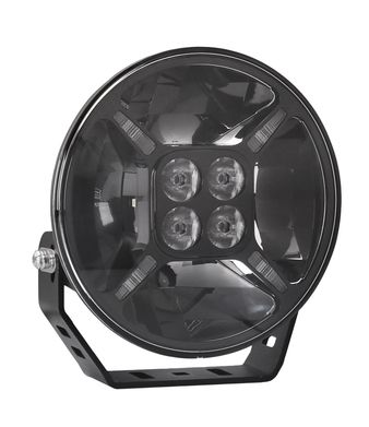 HULK - 9" ROUND LED DRIVING LAMP - BLACK