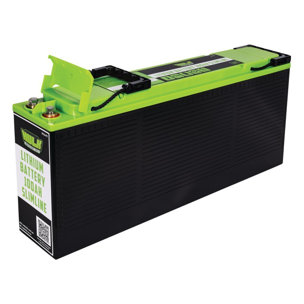HULK 100AH 12V SLIMLINE LITHIUM BATTERY
