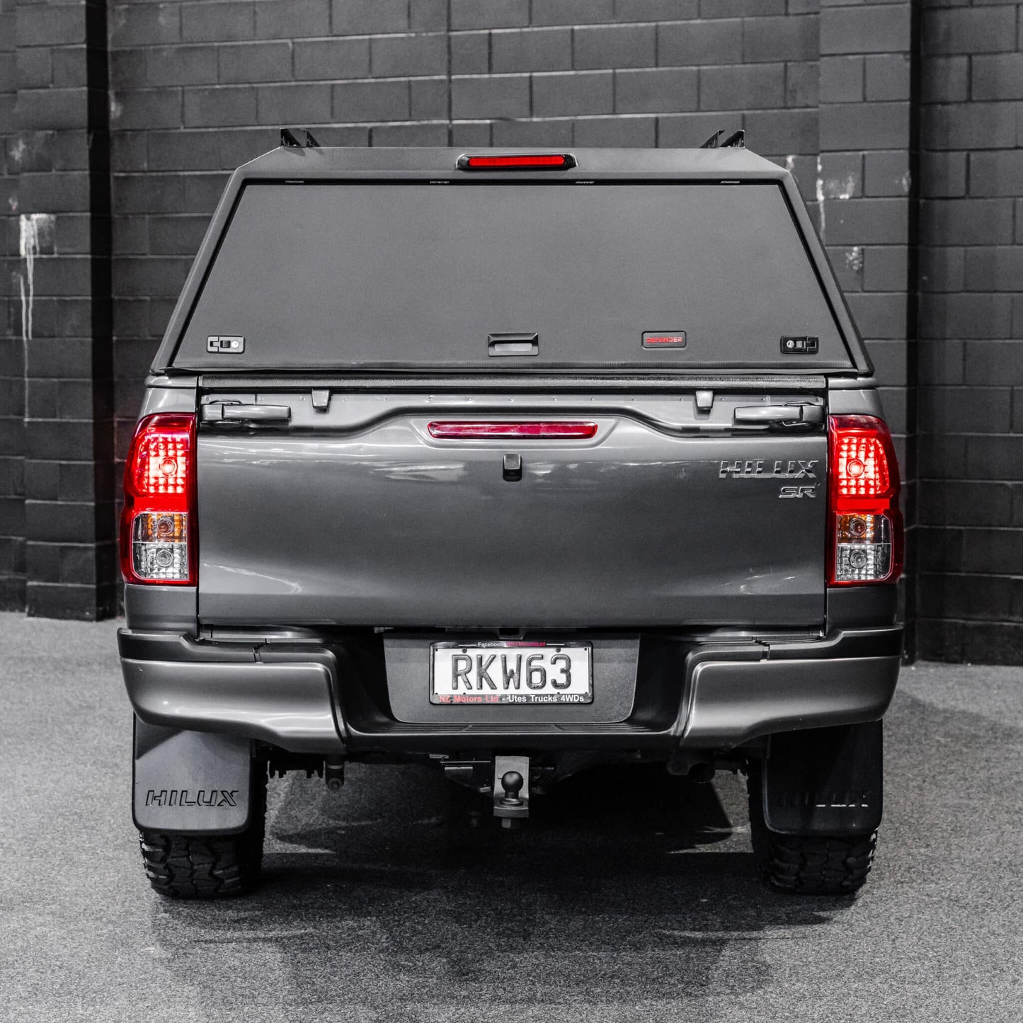 Shield Off-Road Aluminium Windowless Canopy — to suit Toyota Hilux J-Deck Wellside [2015+]