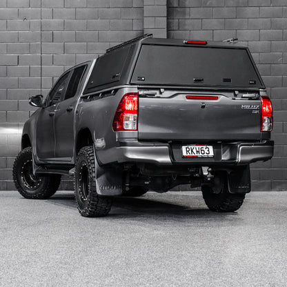 Shield Off-Road Aluminium Windowless Canopy — to suit Toyota Hilux J-Deck Wellside [2015+]