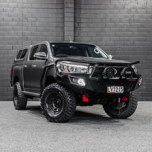Shield Off-Road Brush Bar & Rock Slider Combo — TO SUIT TOYOTA HILUX N80 [2015+]
