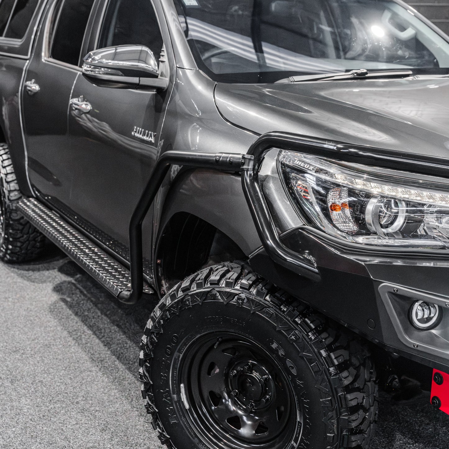 Shield Off-Road Brush Bar & Rock Slider Combo — TO SUIT TOYOTA HILUX N80 [2015+]
