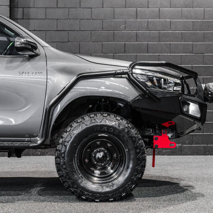 Shield Off-Road Brush Bar & Rock Slider Combo — TO SUIT TOYOTA HILUX N80 [2015+]