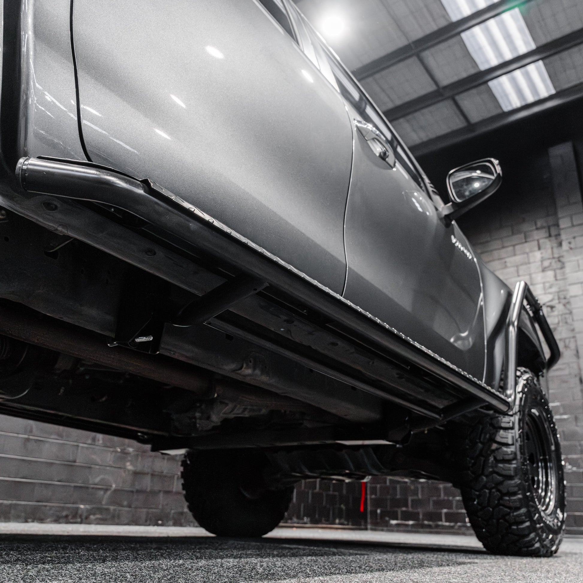 DEFENDER Off-Road Brush Bar & Rock Slider Combo — Toyota Hilux