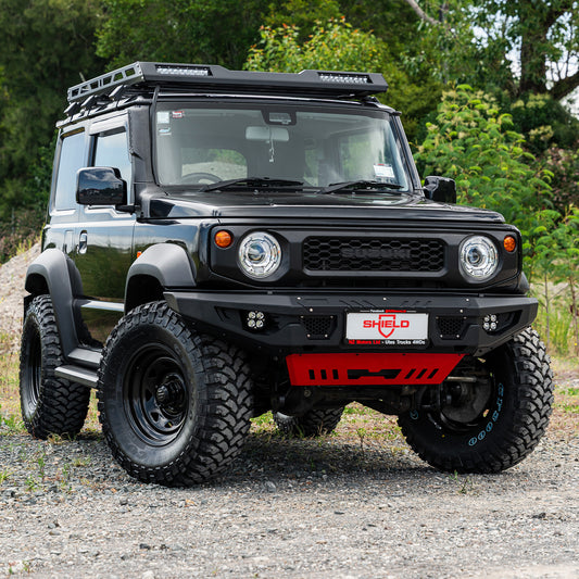 SHIELD Off-Road Loopless Bull-Bar — to suit Suzuki Jimny 2018 - Present