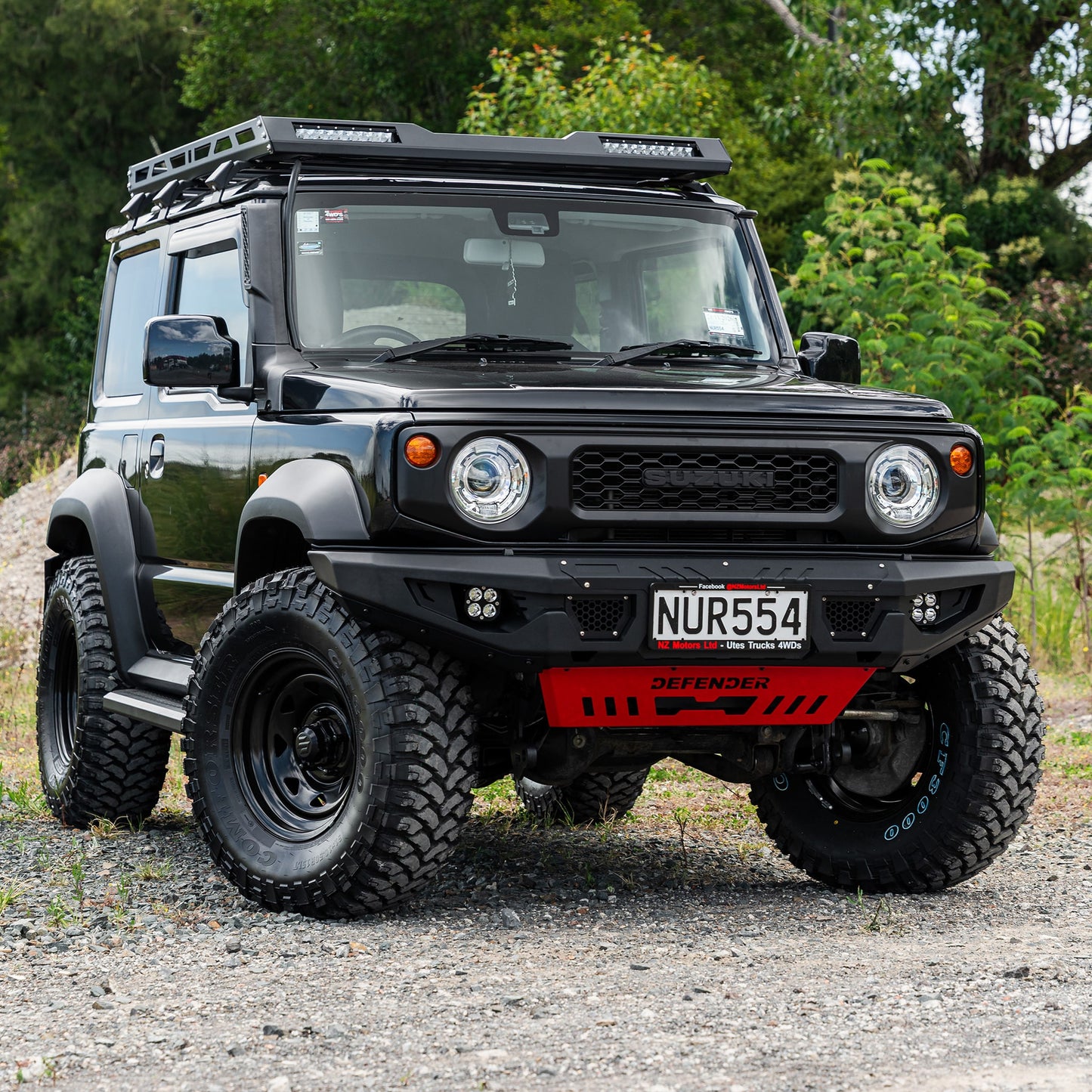 DEFENDER Off-Road Loopless Bull-Bar — Suzuki Jimny [2018-Present]