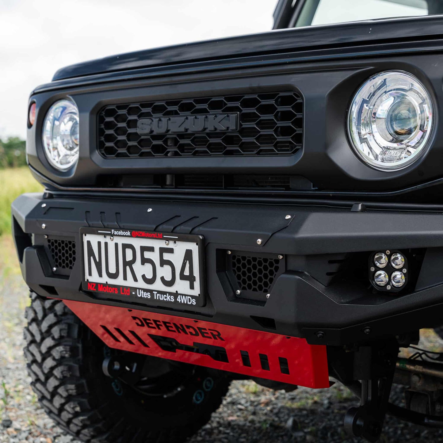 SHIELD Off-Road Loopless Bull-Bar — to suit Suzuki Jimny 2018 - Present