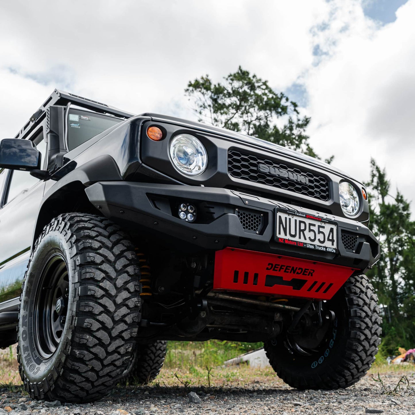SHIELD Off-Road Loopless Bull-Bar — to suit Suzuki Jimny 2018 - Present