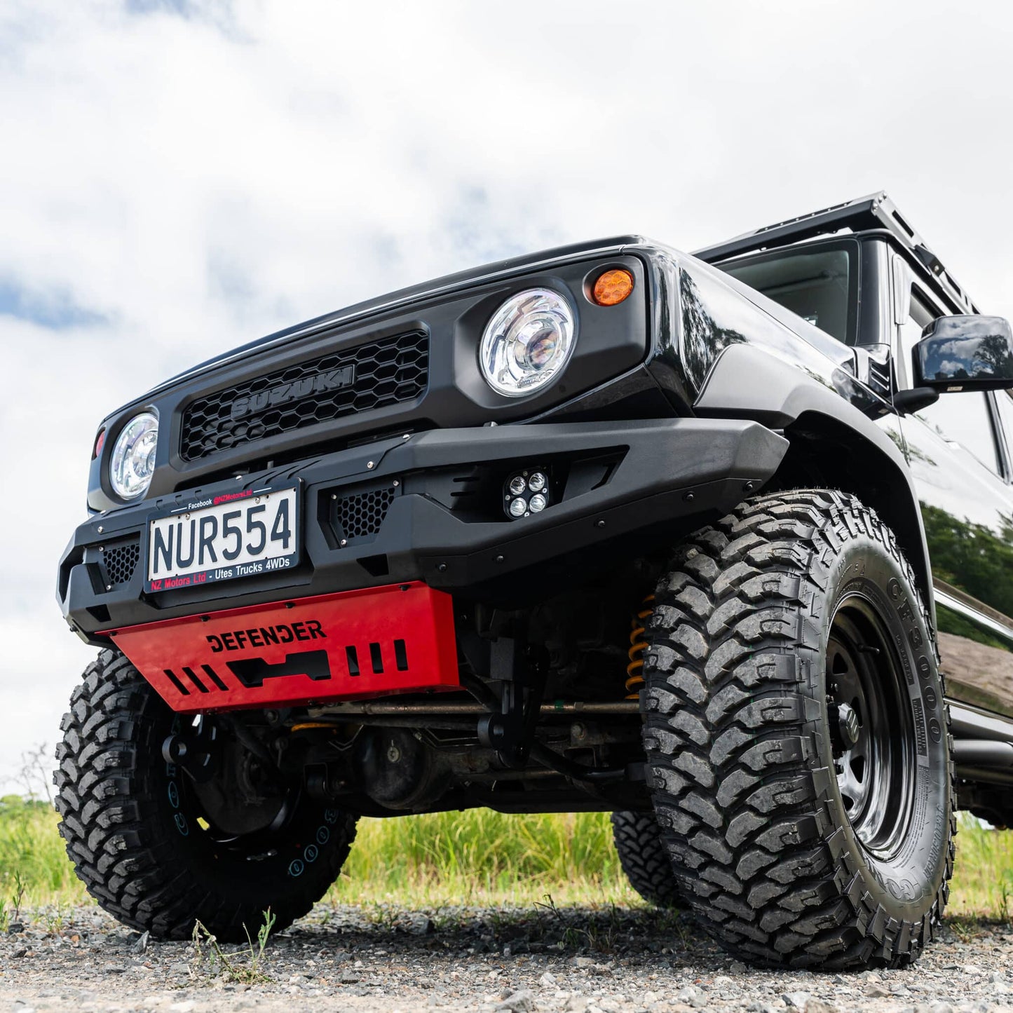 SHIELD Off-Road Loopless Bull-Bar — to suit Suzuki Jimny 2018 - Present