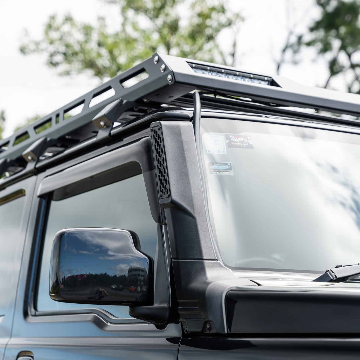SHIELD OFF-ROAD PLASTIC SNORKEL — to suit Suzuki Jimny - JB74 2018 - Present