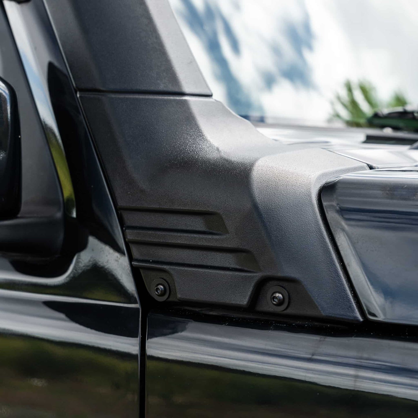 SHIELD OFF-ROAD PLASTIC SNORKEL — to suit Suzuki Jimny - JB74 2018 - Present