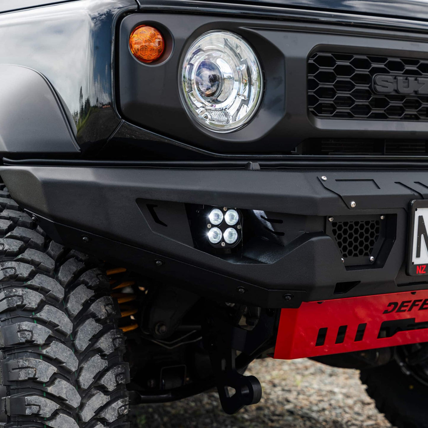 SHIELD Off-Road Loopless Bull-Bar — to suit Suzuki Jimny 2018 - Present