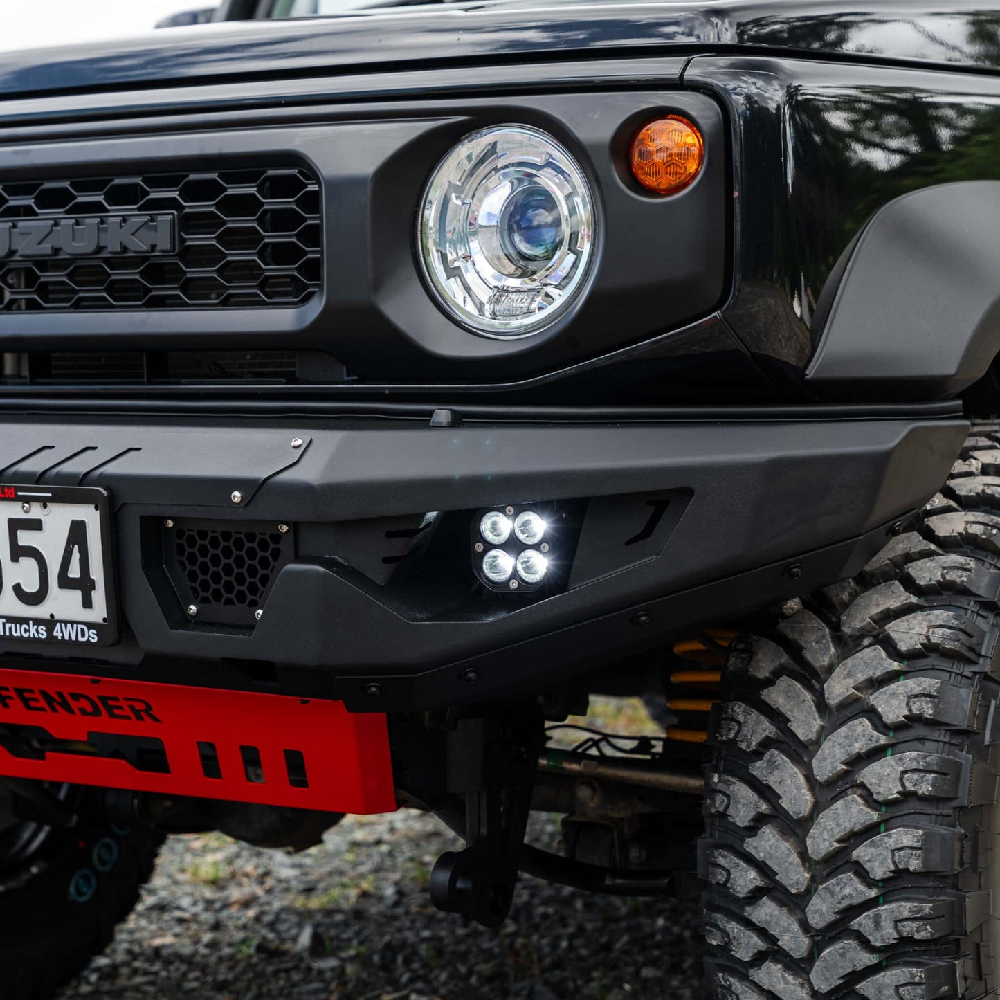 SHIELD Off-Road Loopless Bull-Bar — to suit Suzuki Jimny 2018 - Present
