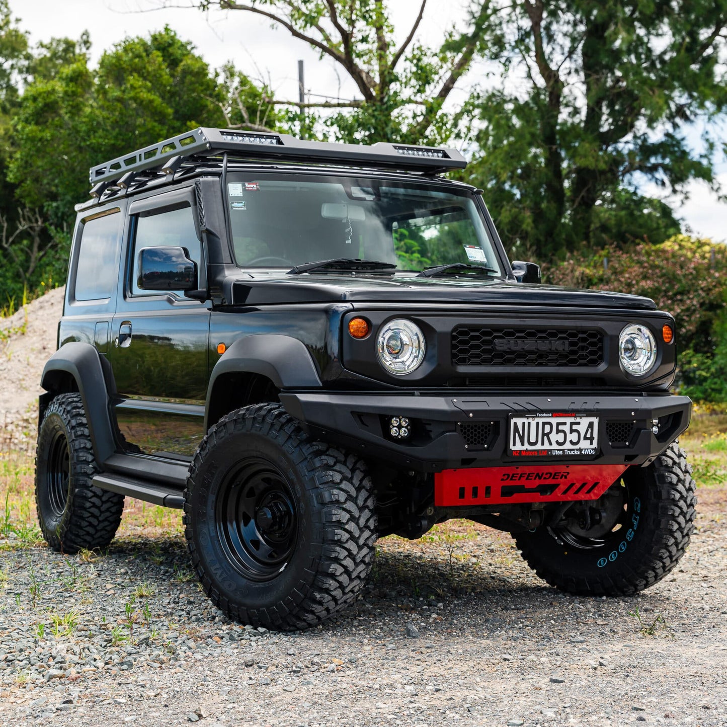 SHIELD OFF-ROAD PLASTIC SNORKEL — to suit Suzuki Jimny - JB74 2018 - Present