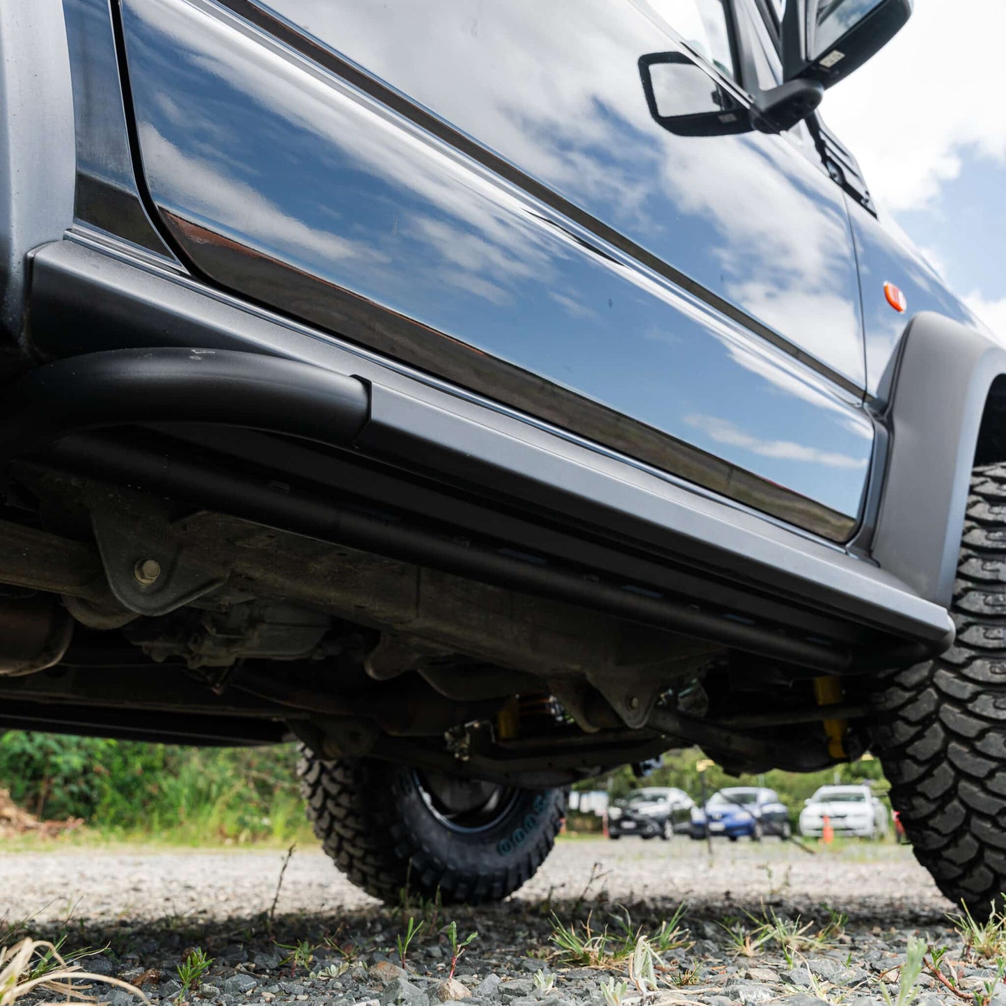 Shield Off-Road Side Steps — TO SUIT SUZUKI JIMNY JB74 [2018 - PRESENT]
