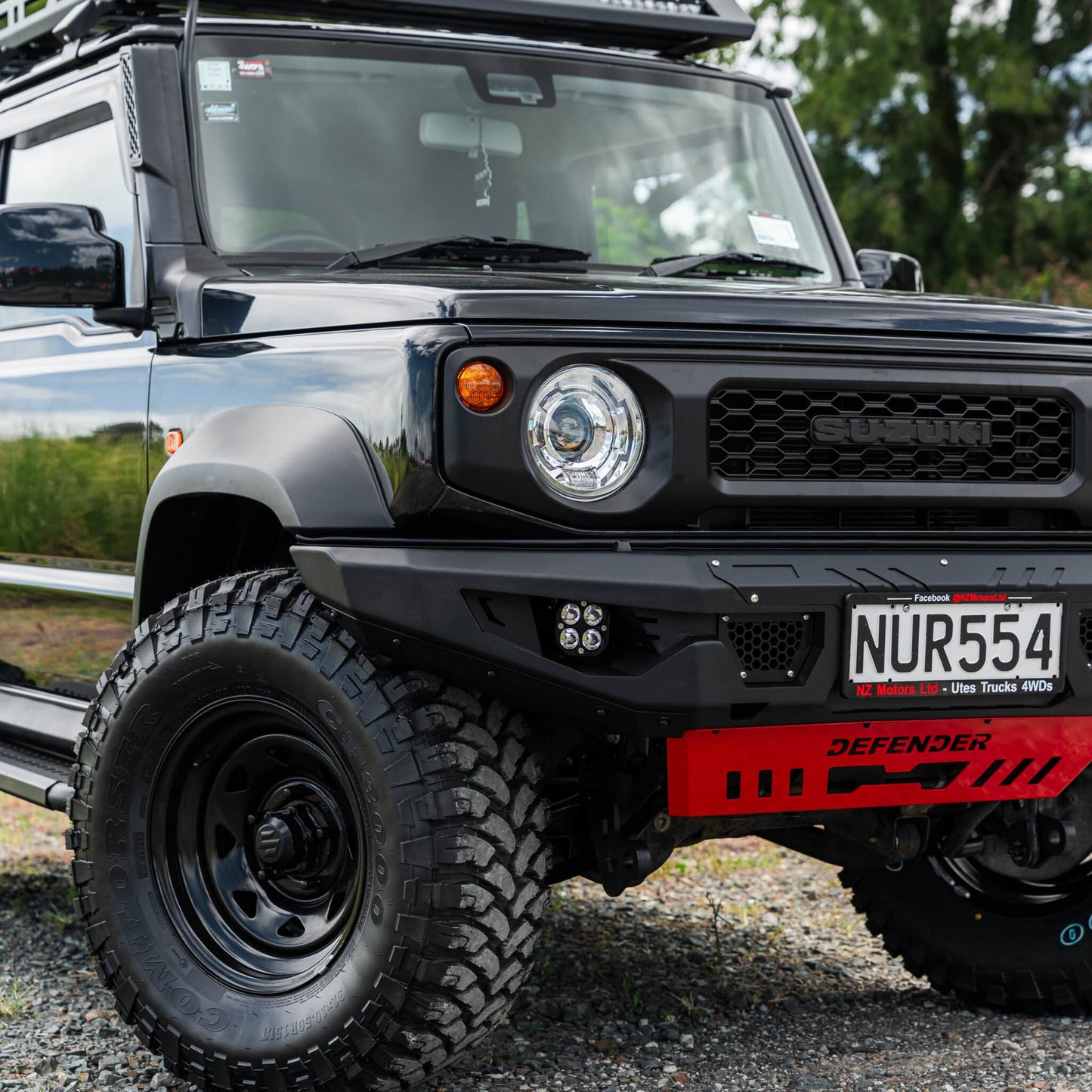 SHIELD Off-Road Loopless Bull-Bar — to suit Suzuki Jimny 2018 - Present