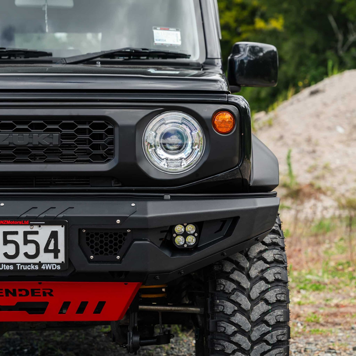 SHIELD Off-Road Loopless Bull-Bar — to suit Suzuki Jimny 2018 - Present