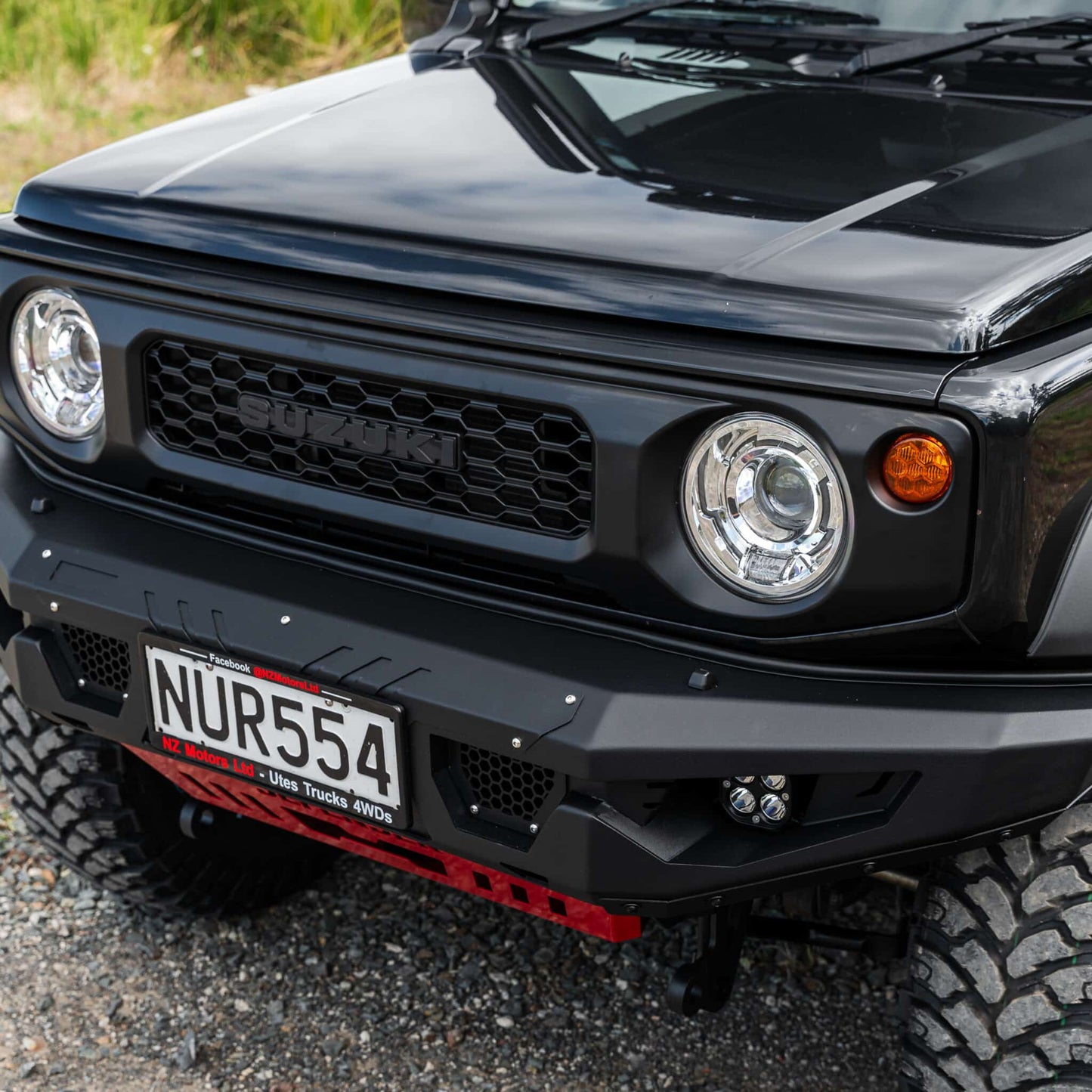SHIELD Off-Road Loopless Bull-Bar — to suit Suzuki Jimny 2018 - Present