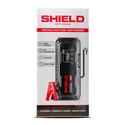 Shield Portable Jump Starter + Air Compressor