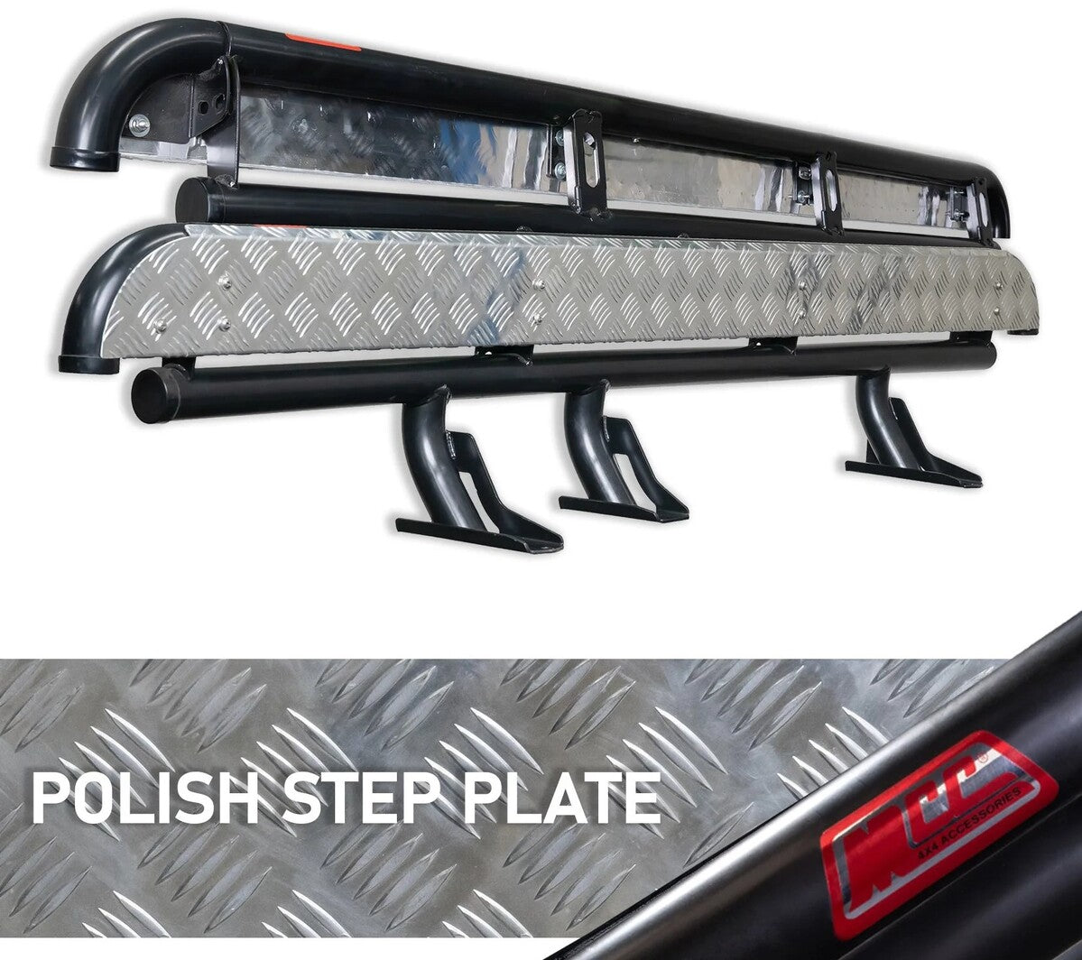 MCC STANDARD 030-09 BLACK/SILVER SIDE STEPS