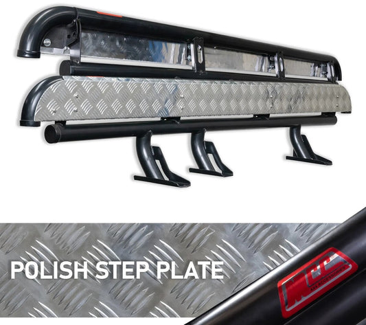 MCC STANDARD 030-09 BLACK/SILVER SIDE STEPS