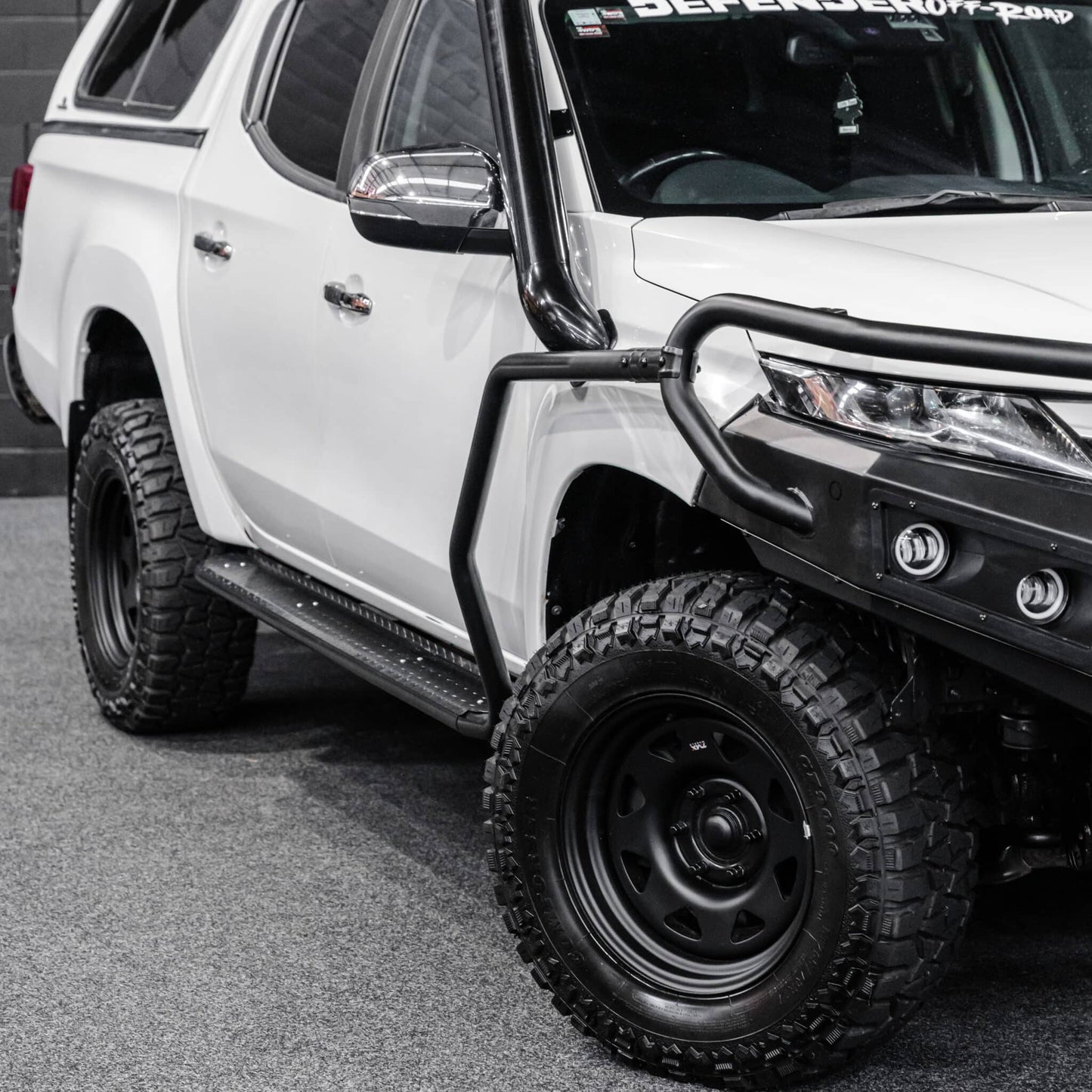 Shield Off-Road Brush Bar & Rock Slider Combo — TO SUIT MITSUBISHI TRITON MQ/MR [2015-2023]