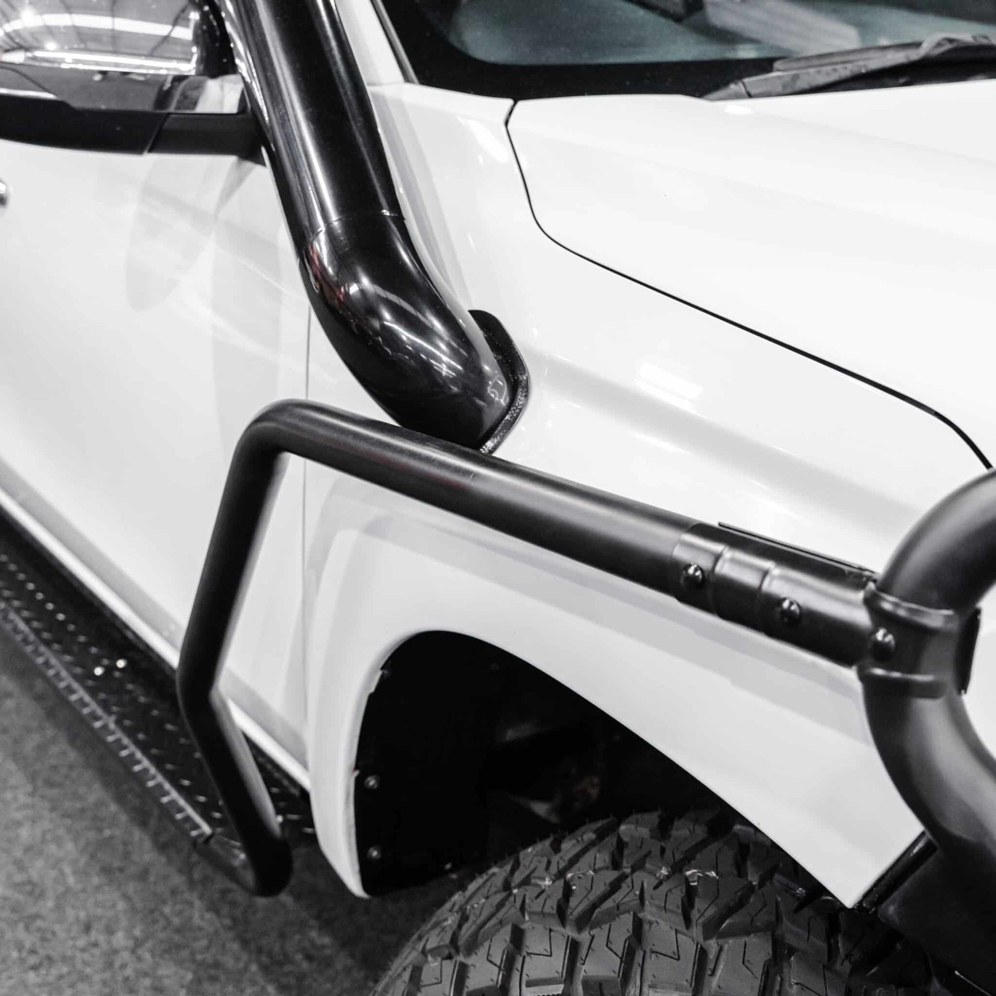 DEFENDER Off-Road Brush Bar & Rock Slider Combo — Mitsubishi Triton