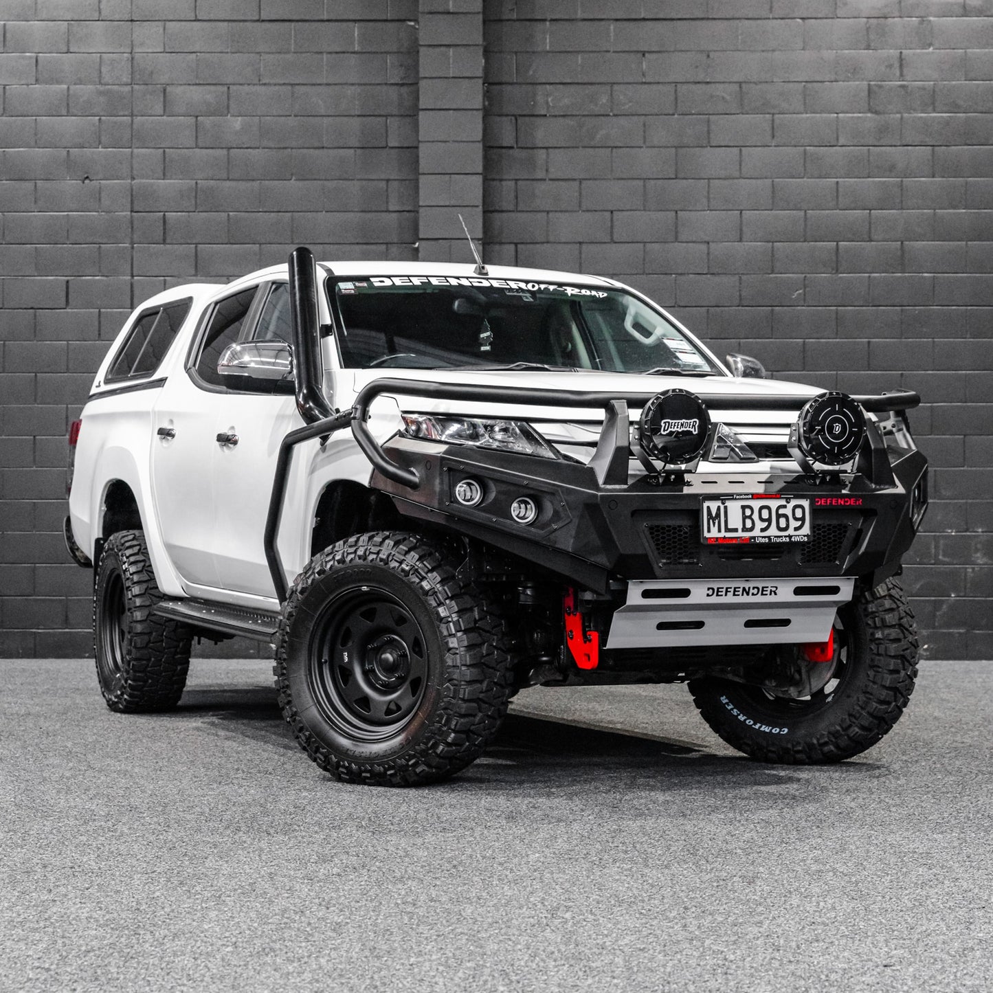 Shield Off-Road Brush Bar & Rock Slider Combo — TO SUIT MITSUBISHI TRITON MQ/MR [2015-2023]