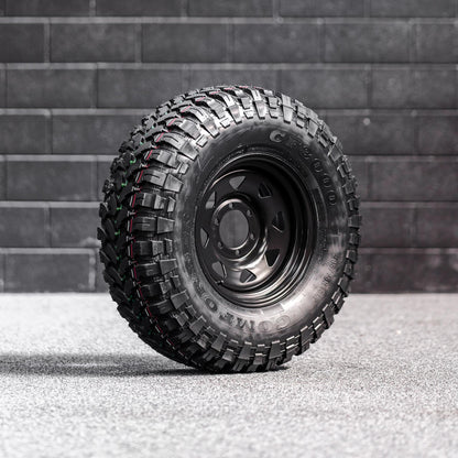 265/70/R17LT Rovelo Mud Tyres + Steelies