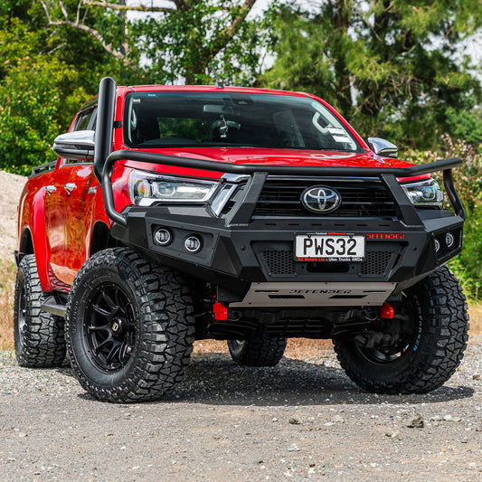 DEFENDER Off-Road Triple Loop Bull-Bar — Toyota Hilux [2021-Present]
