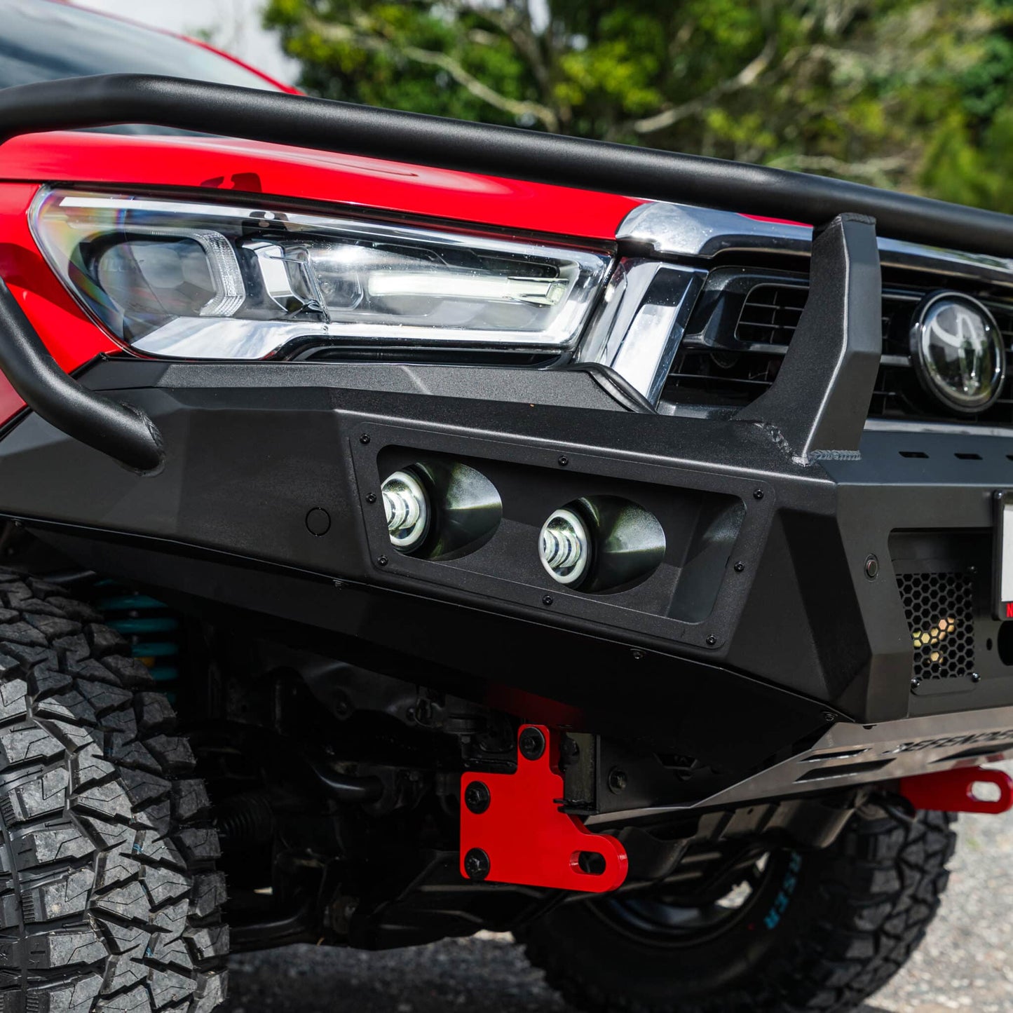 SHIELD Off-Road Triple Loop Bull-Bar — to suit Toyota Hilux 2021 - Present