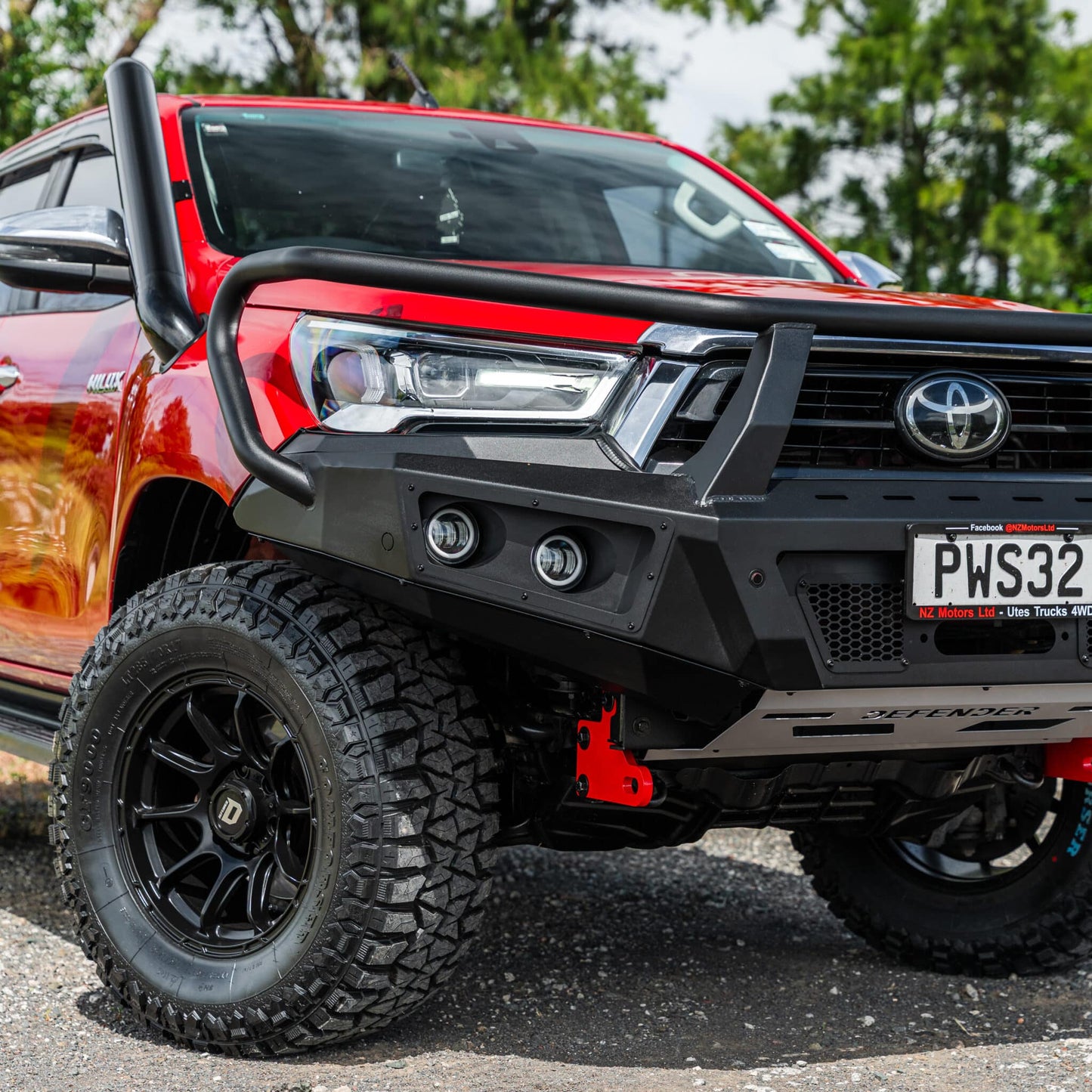 SHIELD Off-Road Triple Loop Bull-Bar — to suit Toyota Hilux 2021 - Present