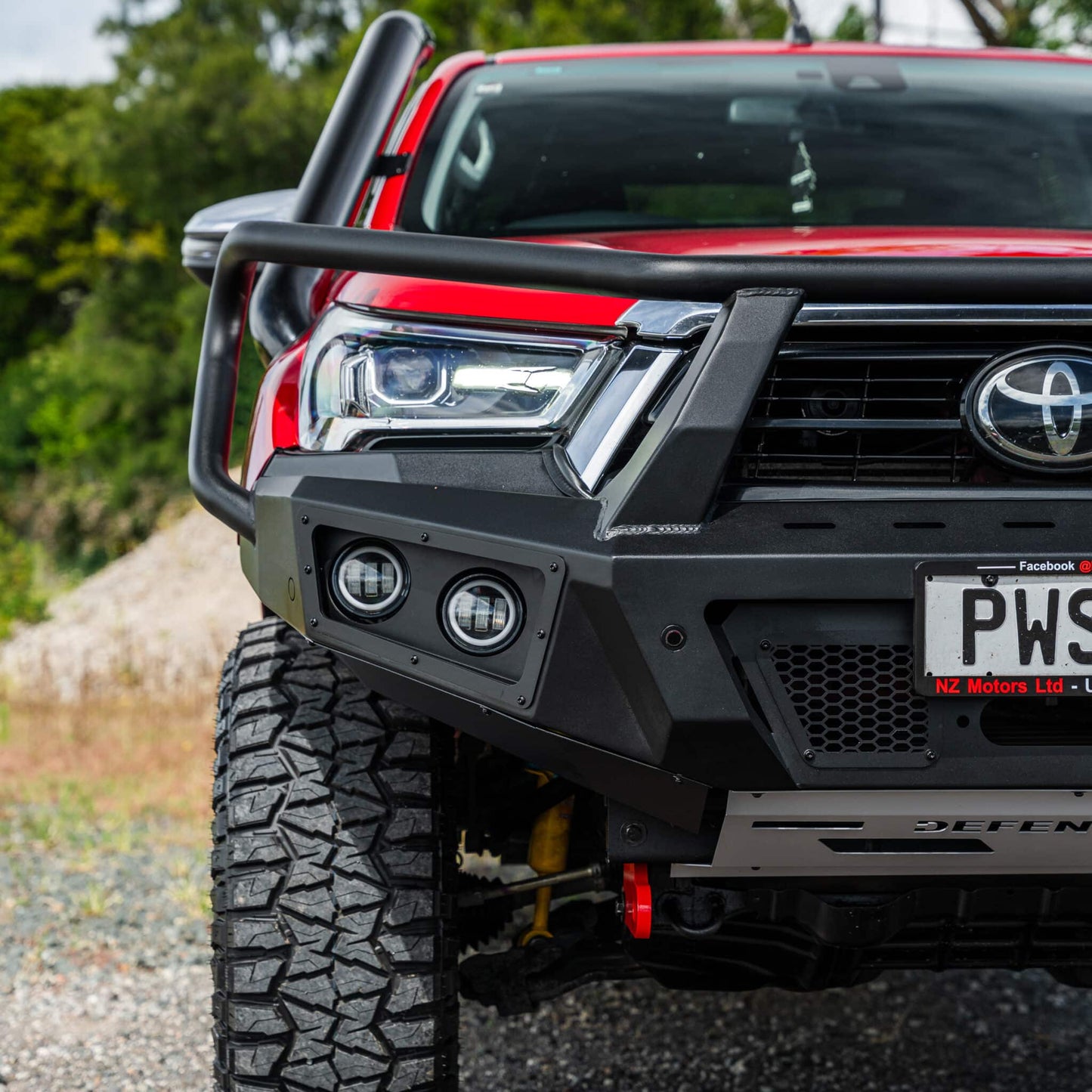 SHIELD Off-Road Triple Loop Bull-Bar — to suit Toyota Hilux 2021 - Present