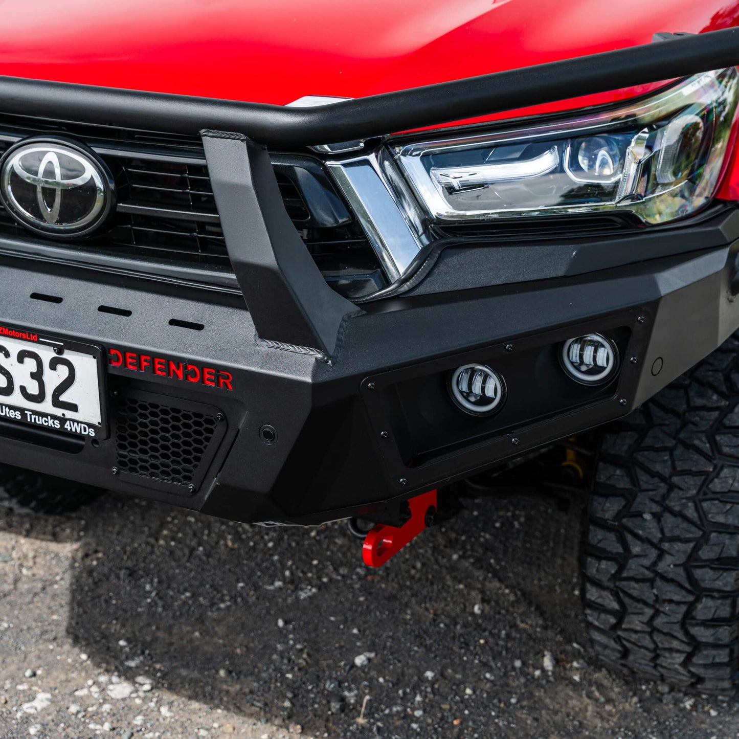 SHIELD Off-Road Triple Loop Bull-Bar — to suit Toyota Hilux 2021 - Present